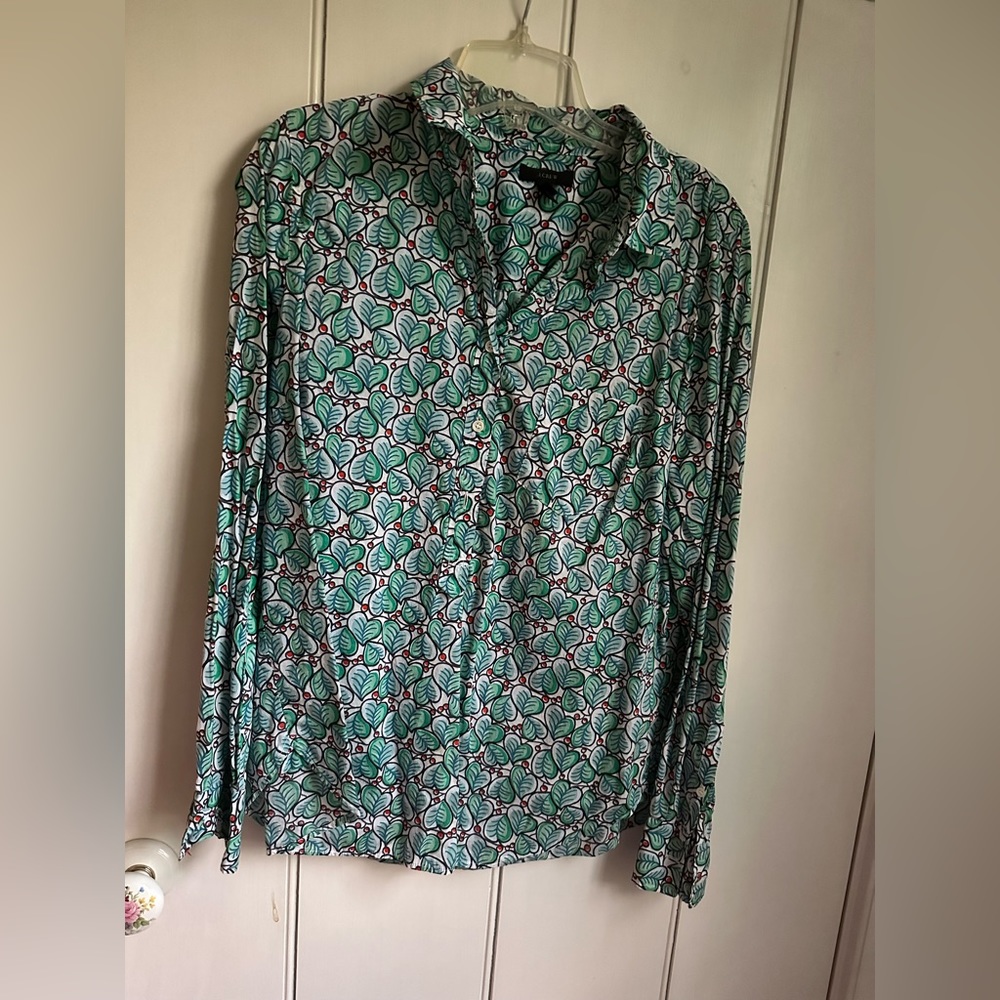 JCrew liberty button down women’s shirt